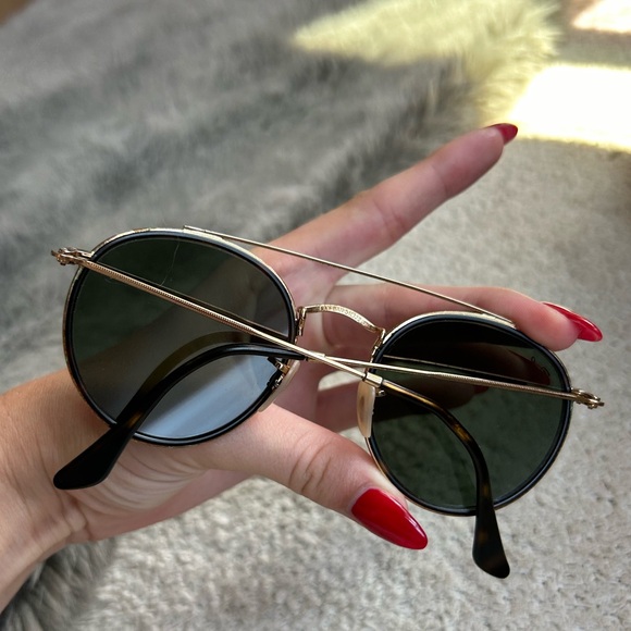 RAY-BAN ROUND DOUBLE BRIDGE sunglasses - Picture 6 of 10